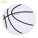 Football Beach Towel