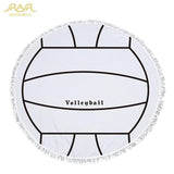 Football Beach Towel