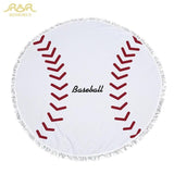 Football Beach Towel