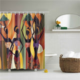 African Style Shower Curtain