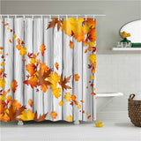 Floral Bamboo Dandelion Shower Curtain