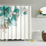 Floral Bamboo Dandelion Shower Curtain