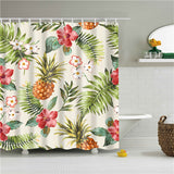 Floral Bamboo Dandelion Shower Curtain