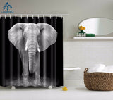 Elephant Octopus Shower Curtain