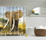 Elephant Octopus Shower Curtain
