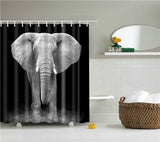 Elephant Octopus Shower Curtain