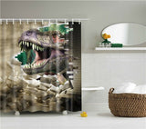Elephant Octopus Shower Curtain