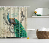 Elephant Octopus Shower Curtain