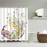 Elephant Octopus Shower Curtain