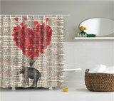 Elephant Octopus Shower Curtain