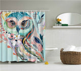 Elephant Octopus Shower Curtain