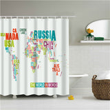 Vintage Style Shower Curtain