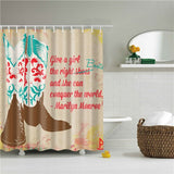 Vintage Style Shower Curtain