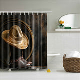 Vintage Style Shower Curtain
