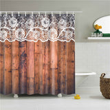 Vintage Style Shower Curtain