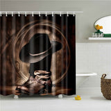 Vintage Style Shower Curtain