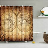 Vintage Style Shower Curtain
