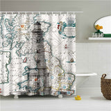 Vintage Style Shower Curtain