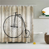 Vintage Style Shower Curtain