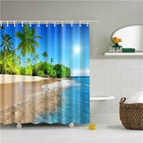Forest trees Shower Curtain