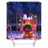 Merry Christmas Shower Curtain