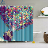 Fashion Red Shower Curtain