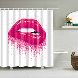 Fashion Red Shower Curtain