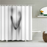 Fashion Red Shower Curtain
