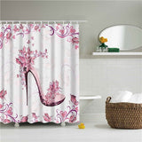 Fashion Red Shower Curtain