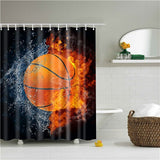 Fashion Red Shower Curtain
