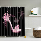Fashion Red Shower Curtain