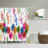 Fashion Red Shower Curtain