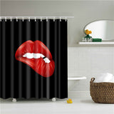 Fashion Red Shower Curtain