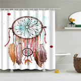 Fashion Red Shower Curtain