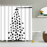 Fashion Red Shower Curtain