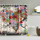 Fashion Red Shower Curtain