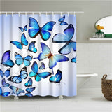Butterfly Decor Shower Curtain