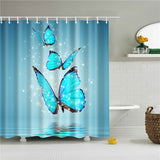 Butterfly Decor Shower Curtain