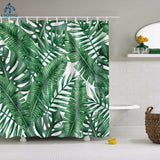Tropical Plant Shower Curtain