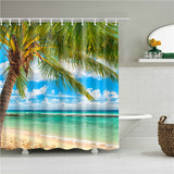 Tropical Plant Shower Curtain