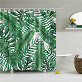 Tropical Plant Shower Curtain