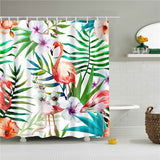 Tropical Plant Shower Curtain