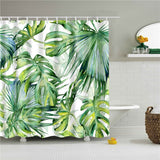 Tropical Plant Shower Curtain
