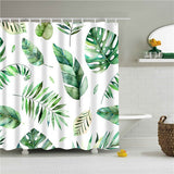 Tropical Plant Shower Curtain