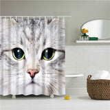 Cute Cartoon Animals Shower Curtain