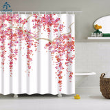 Beautiful Red Rose Shower Curtain