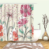 Beautiful Red Rose Shower Curtain