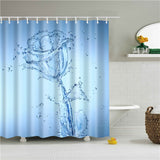 Beautiful Red Rose Shower Curtain