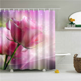 Beautiful Red Rose Shower Curtain