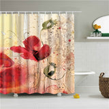 Beautiful Red Rose Shower Curtain